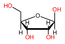 Tiedosto:D-ribose 001.svg